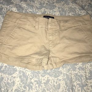 khaki shorts
